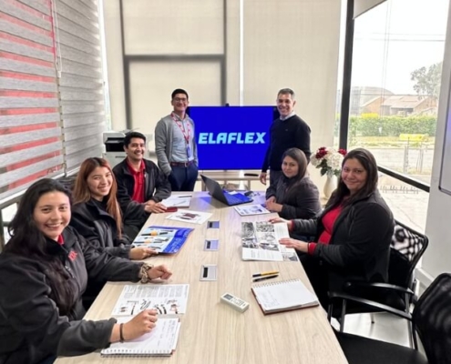 Visita de Elaflex a KMX