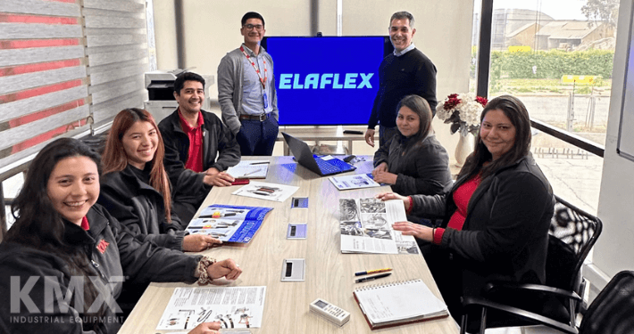 Visita de Elaflex a KMX