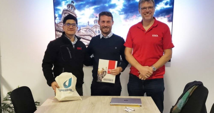 Visita del director de Ventas de Debem