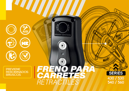 Speed control para carrete